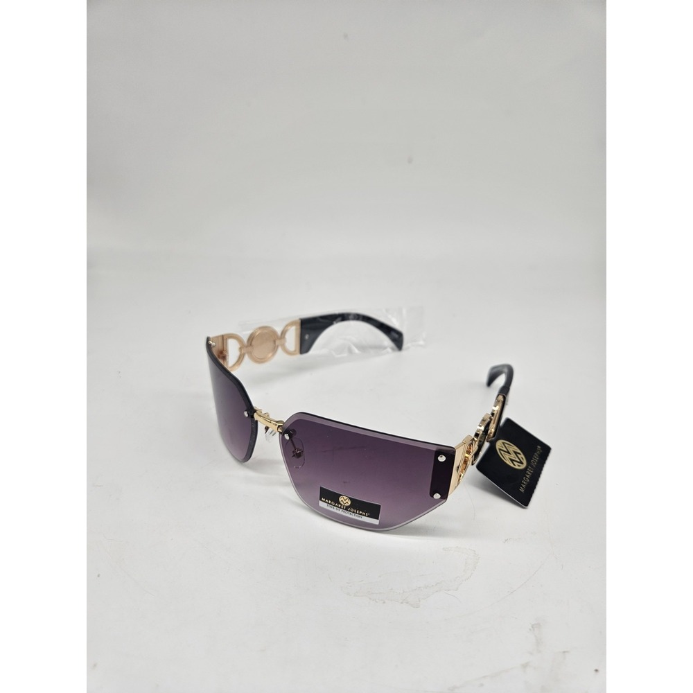 New Womens Margaret Josephs Sunglasses‎ Gold Detail Frame